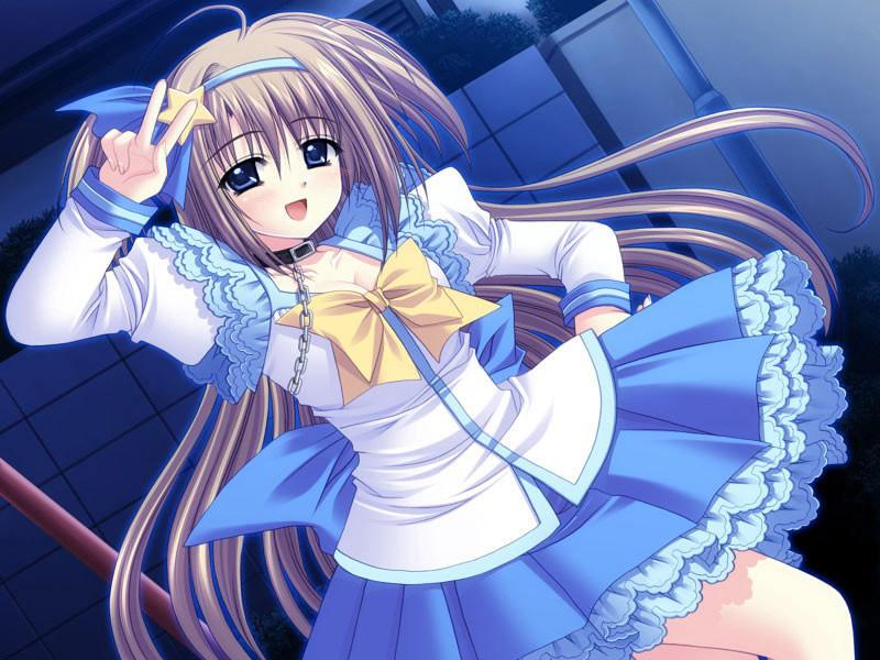 19P Sweet hentai girlfriends with perky titties and cute skirts