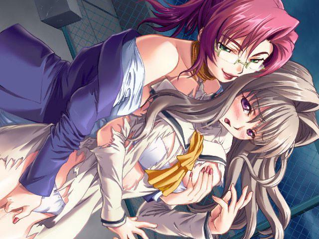 20P Perfect plump perky teen hentai tits squeezed and sucked on