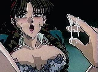 16P Maid girl runs up on Demon Cock