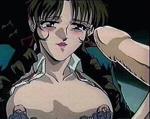 16P Maid girl runs up on Demon Cock