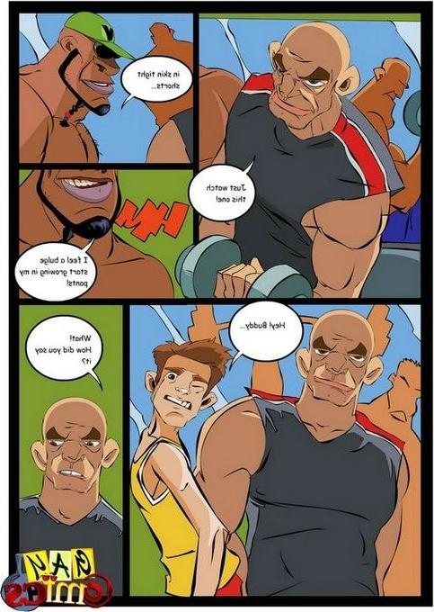 15P Uncensored gay comics with outdoor fucking