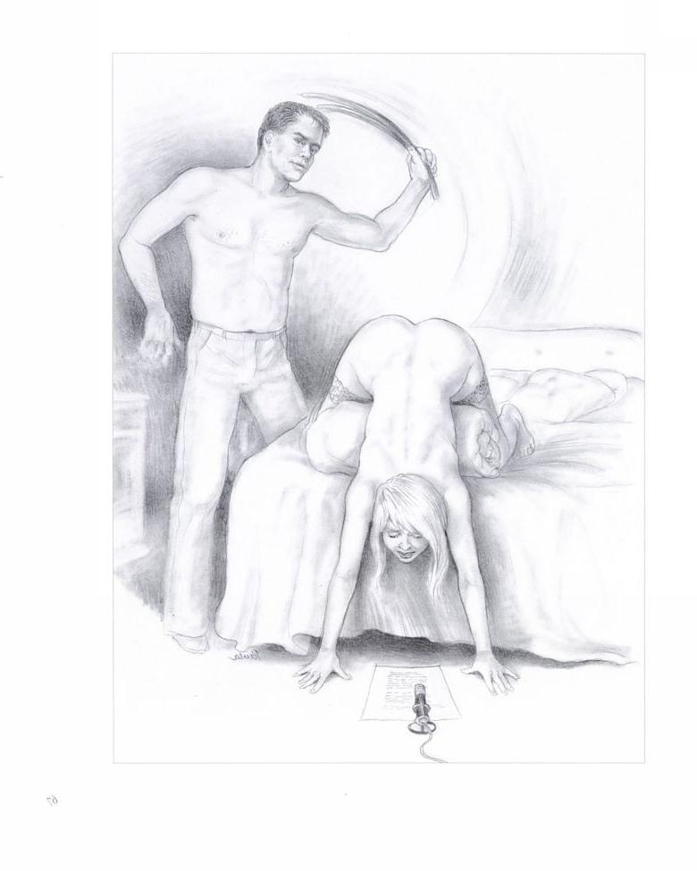 15P pretty girls spanked very hard artworks
