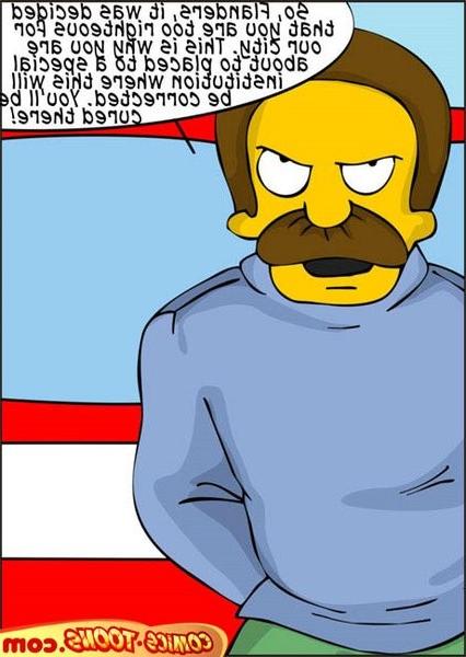 15P Obscene Simpsons orgies in perverted comics