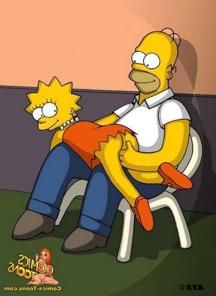 15P Obscene Simpsons orgies in perverted comics