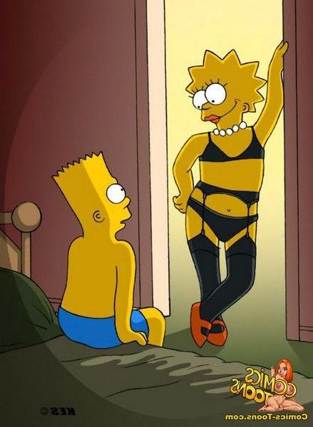 15P Obscene Simpsons orgies in perverted comics