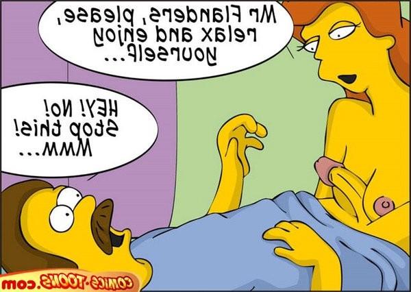 15P Obscene Simpsons orgies in perverted comics