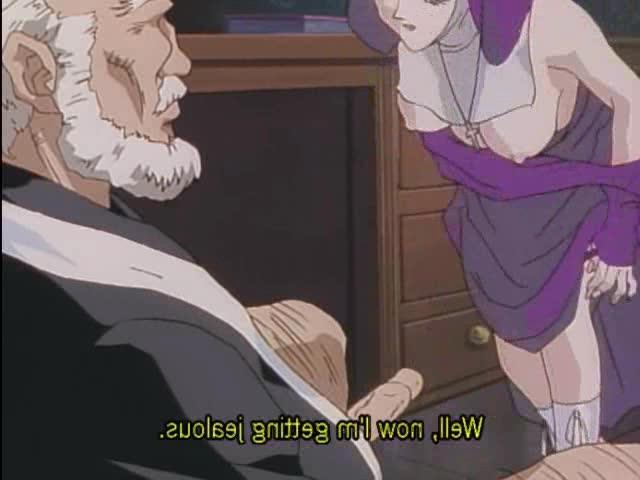 15P Perverted hentai monk were fucked by dirty priest