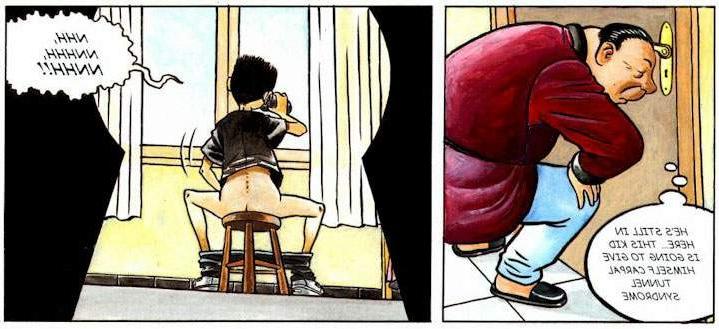 16P Funny hardcore comics sex machine