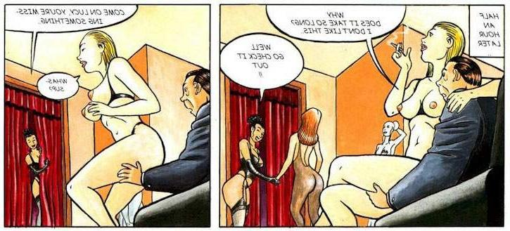 16P Funny hardcore comics sex machine