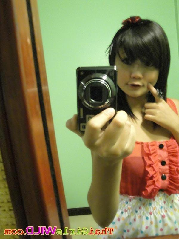 16P Tiny cute Asian teen doing self shot poses and being naughty