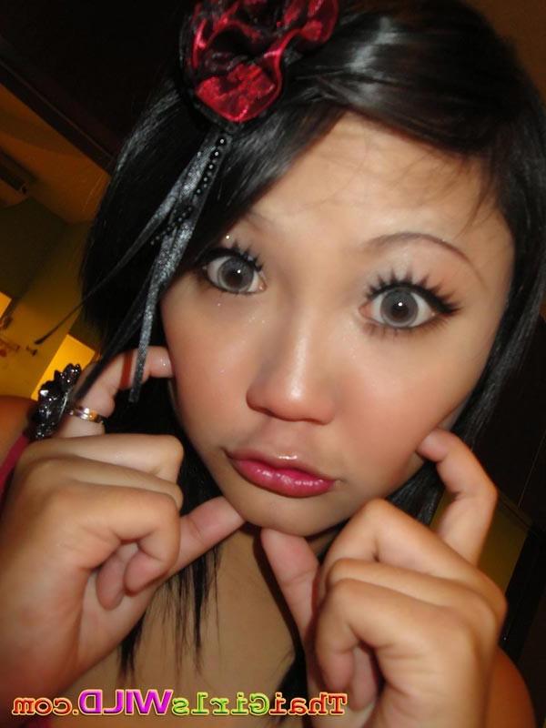 16P Tiny cute Asian teen doing self shot poses and being naughty