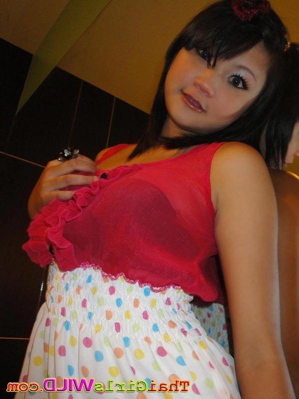 16P Tiny cute Asian teen doing self shot poses and being naughty