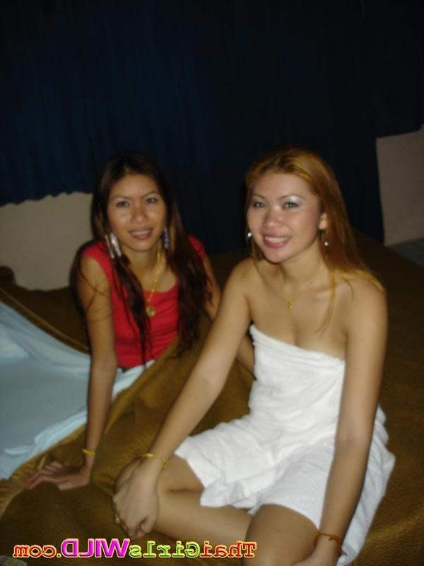 16P Sexy Thai twin sisters getting wild and crazy in these photos