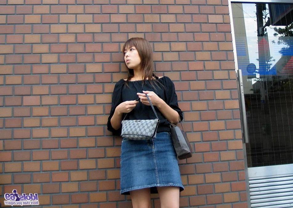 15P Naughty japanese cutie Kana showing tits and pussy