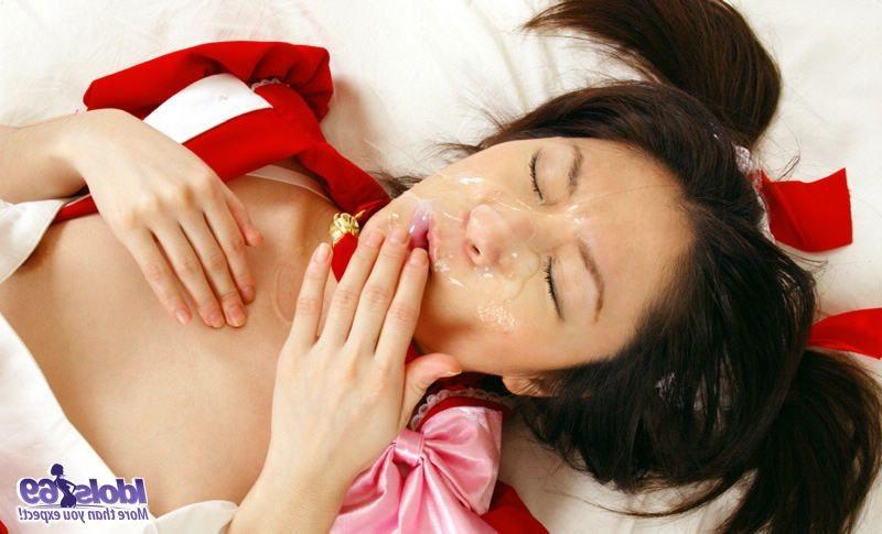 15P Asian teen is a slutty maid in pigtails