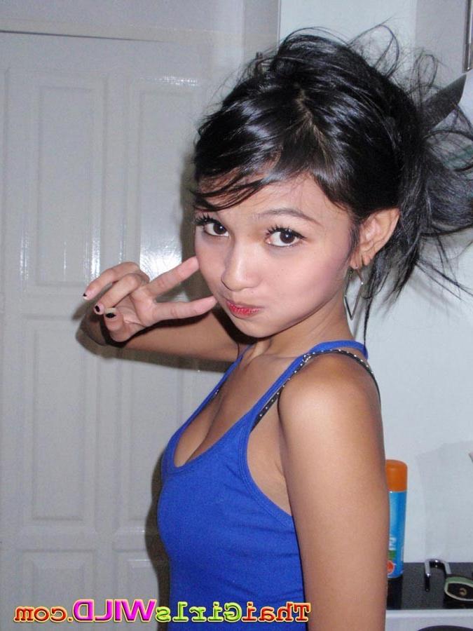 16P petite asian babe getting fucked
