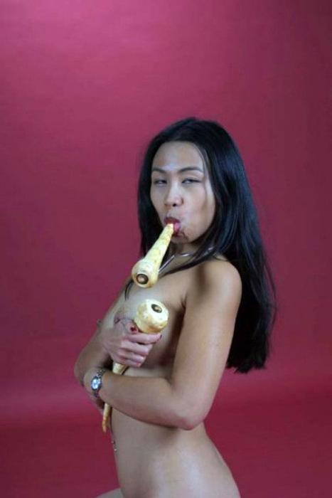 15P Slutty Asian fucking massive roots