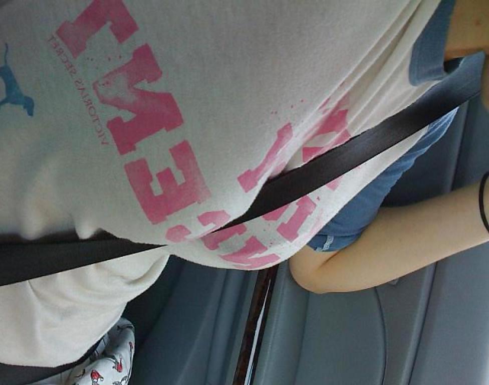 25P Seatbelt Boobs