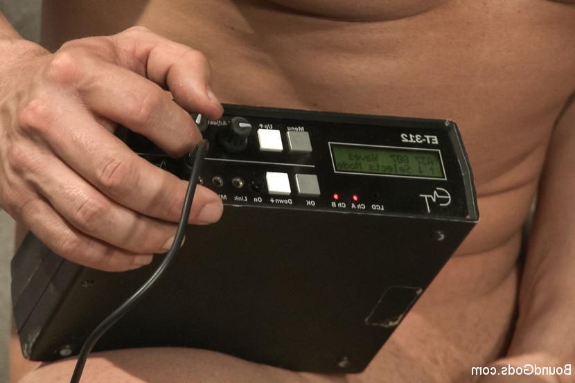 15P Lief gets flogged, electrified &amp;amp; fucked by perverted electrician