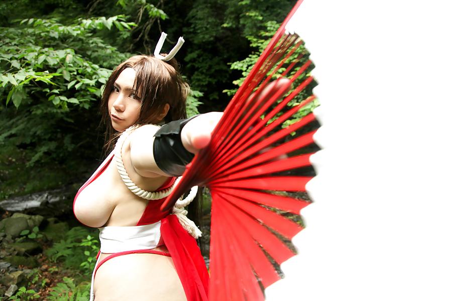 25P Big Tits Street Fighter Cosplay - Mai
