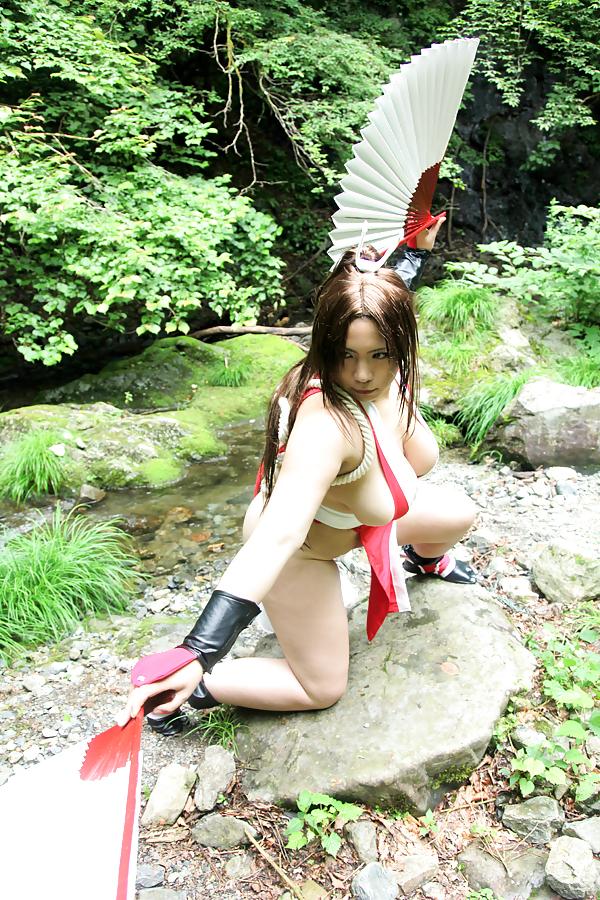 25P Big Tits Street Fighter Cosplay - Mai