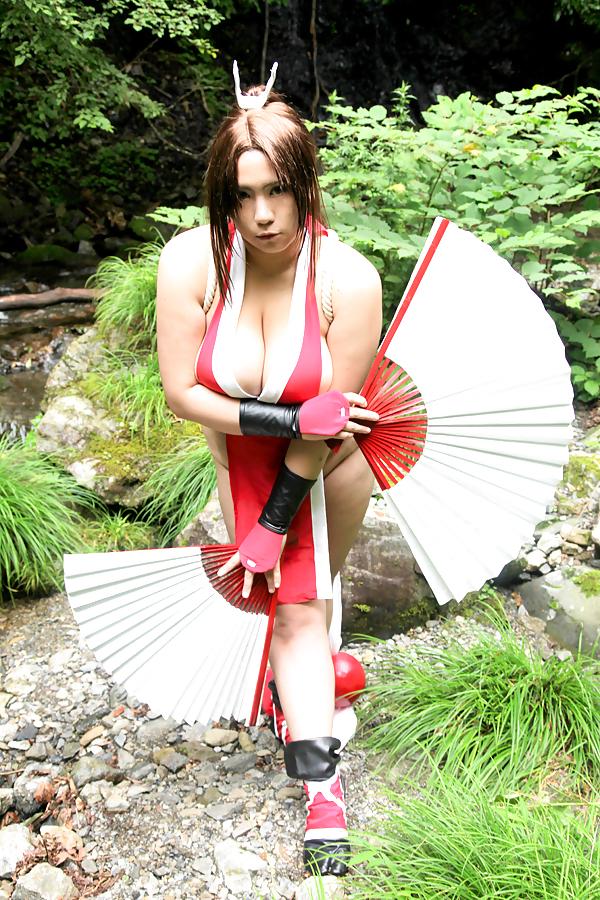 25P Big Tits Street Fighter Cosplay - Mai