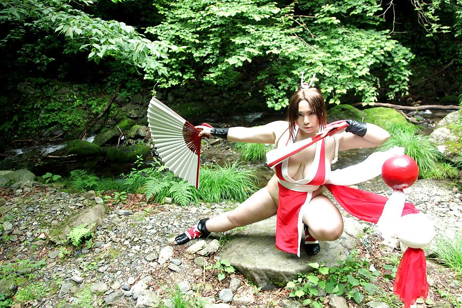 25P Big Tits Street Fighter Cosplay - Mai