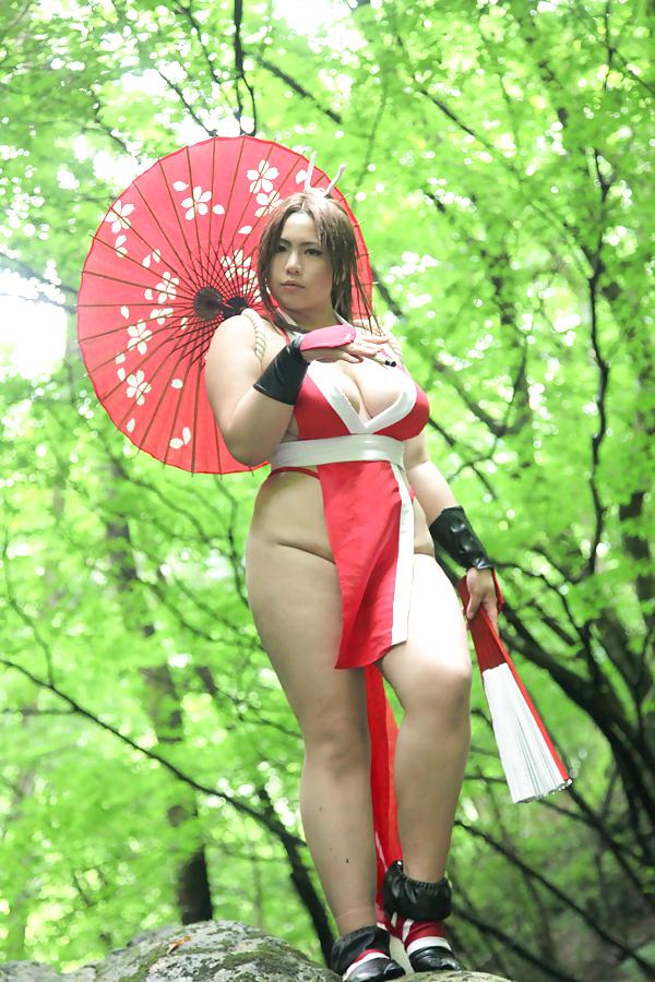 25P Big Tits Street Fighter Cosplay - Mai