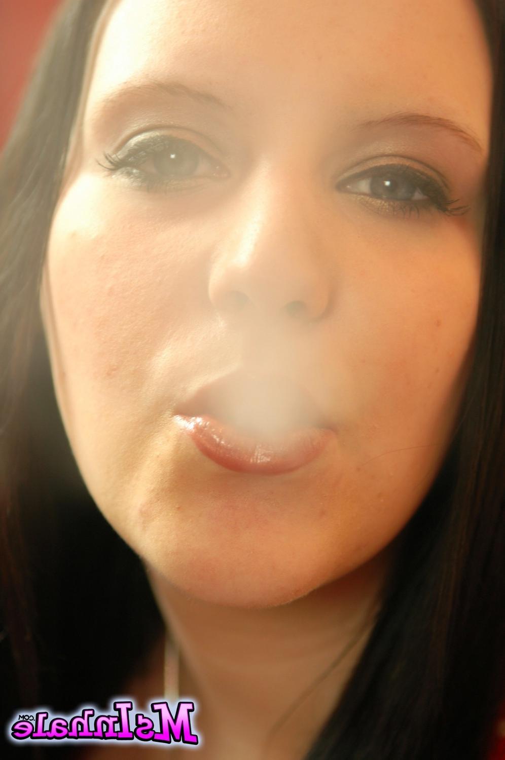 15P Smoking fetish slut MsInhale smoking Richmond cigarettes