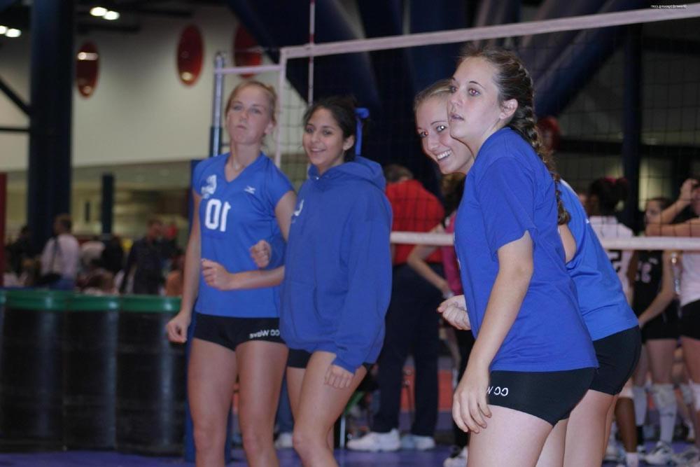 16P Amateur volleyball players