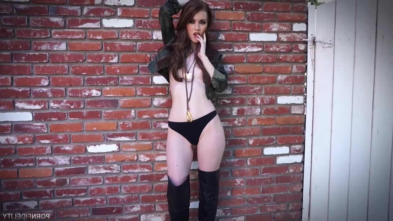 15P Tattooed Misha Cross banged in chains