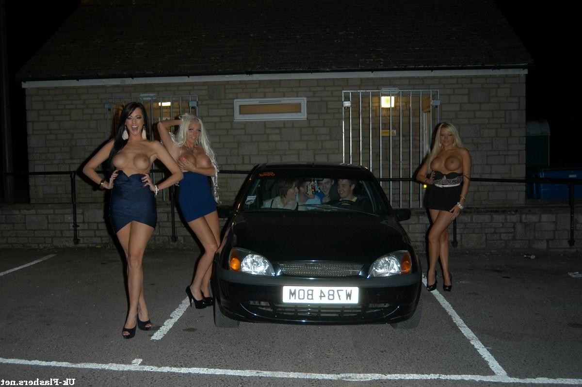 16P Busty babes flashing and english pornstars exhibitionism with Stephanie Knight