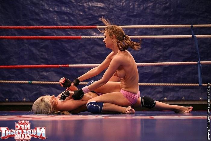 16P Danielle Maye blonde in lesbian catfight with dominant Ava