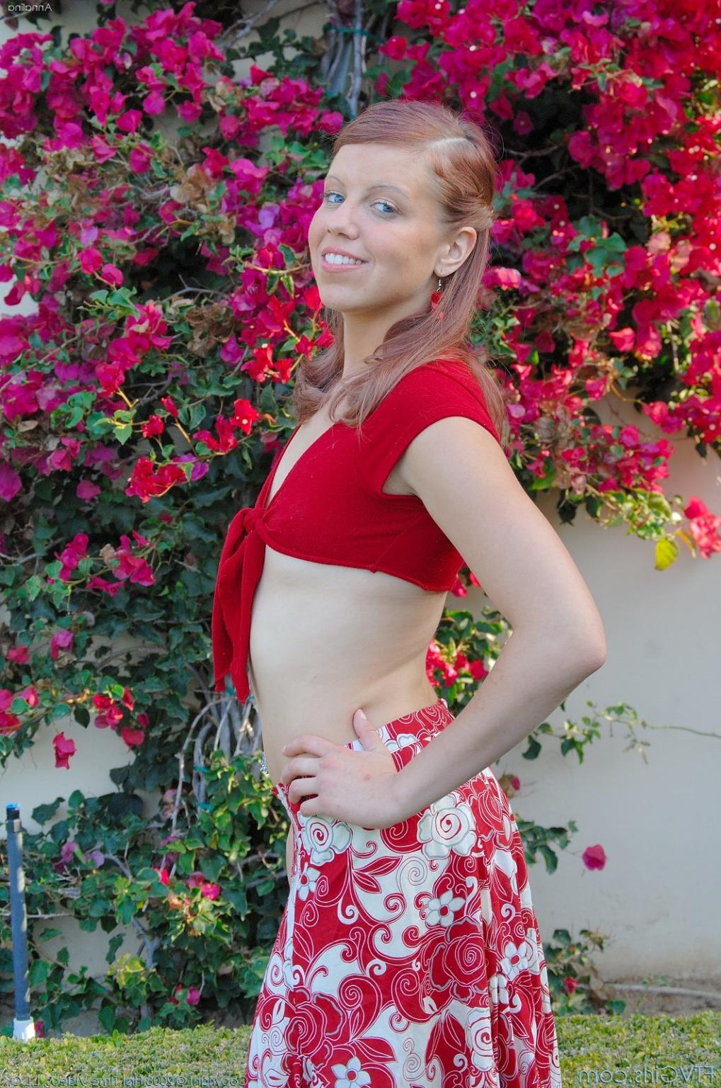 15P Annalina plays in the garden