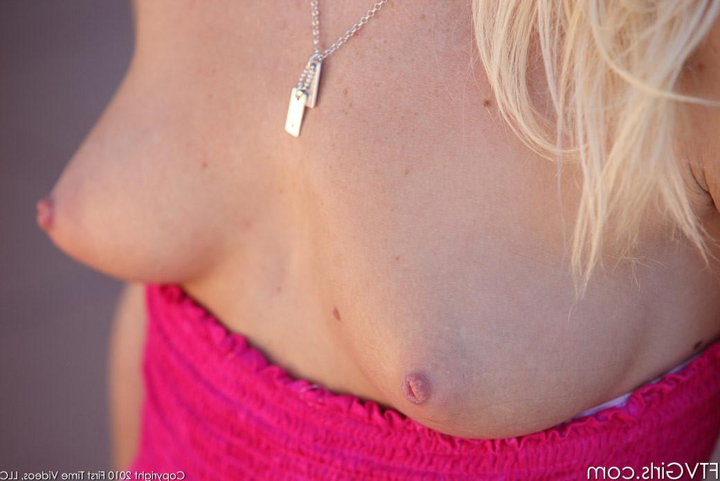 15P A petite barely legal blond hottie spreading pussy