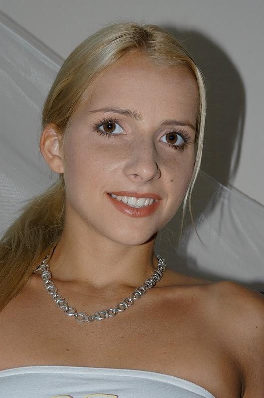18P Blonde Next Door Showing off her Perky Tits