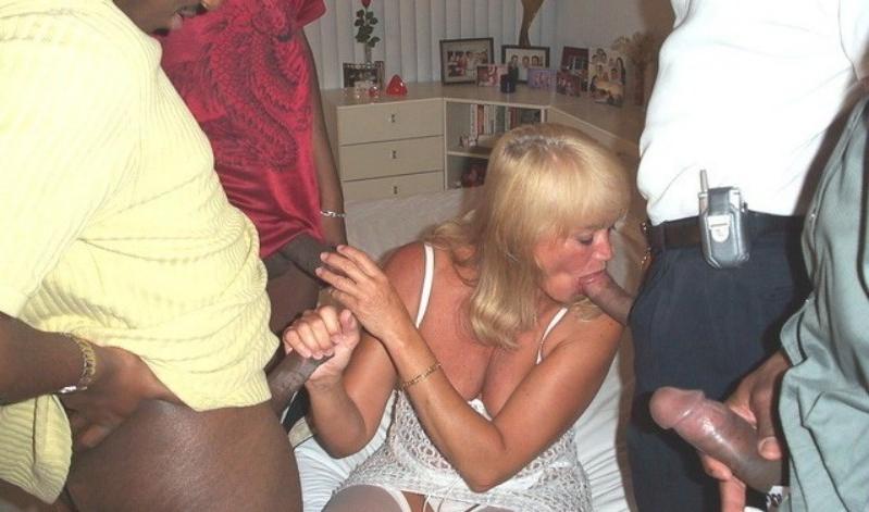 15P Redhead wife forced to deepthroat and swallow big black cock