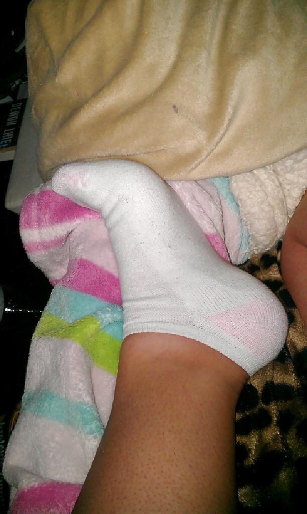 25P EMILY'S STINKY WHITE ANKLE SOCKS