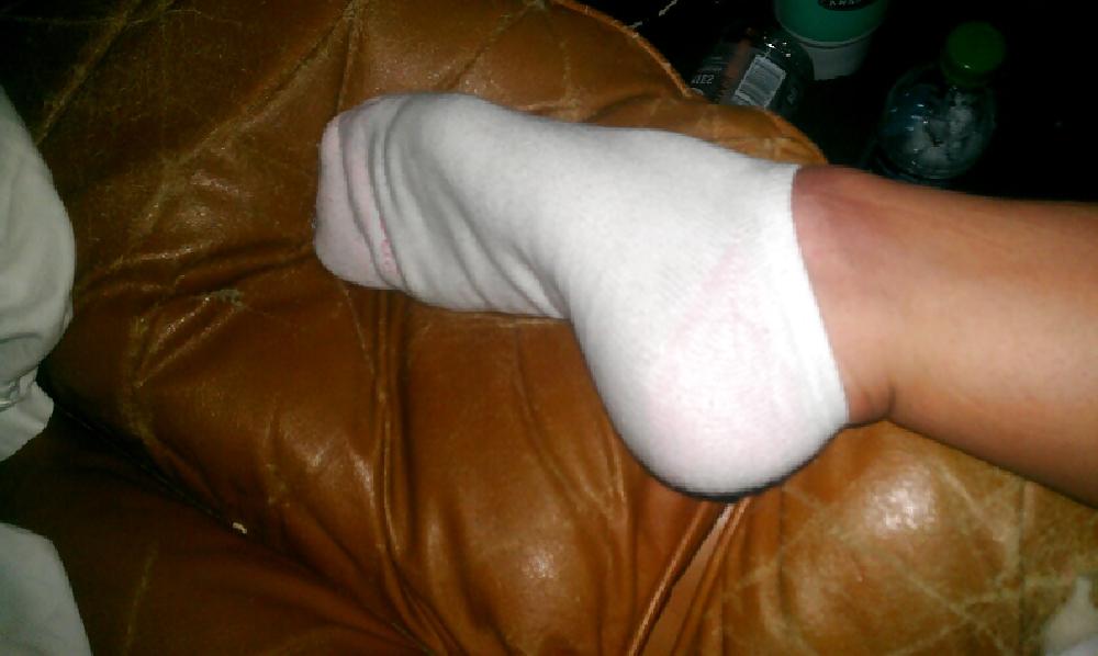 25P EMILY'S STINKY WHITE ANKLE SOCKS