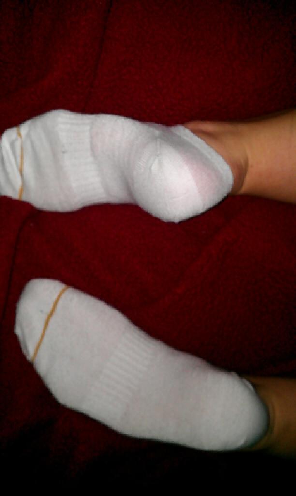 25P EMILY'S STINKY WHITE ANKLE SOCKS