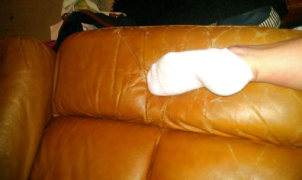 25P EMILY'S STINKY WHITE ANKLE SOCKS