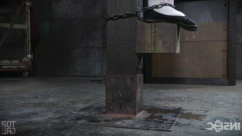 15P Savannah Fox is chained and humiliated by lezdom nun Rain DeGrey