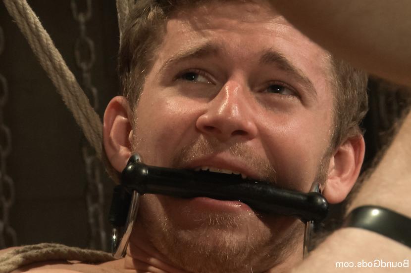 15P Adam Herst captures, electrifies and fucks his slave Cole Brooks