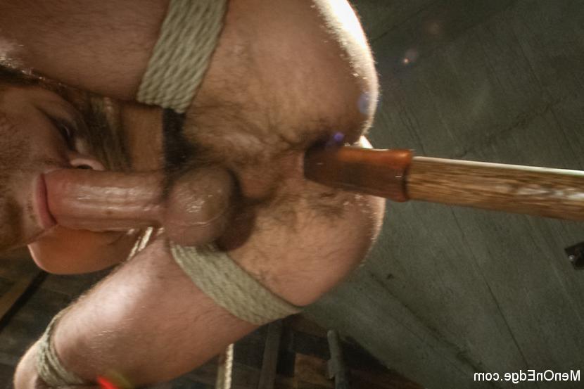 15P Hung stud with a giant cock relentlessly edged against his will!
