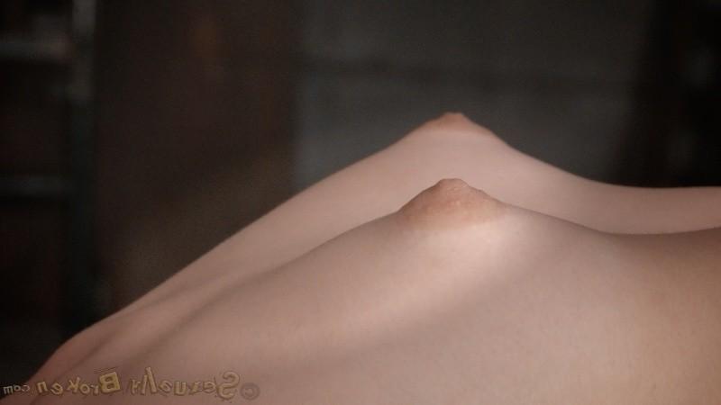 16P Kasey Warner is strap bound and made to orgasm with sybian machine