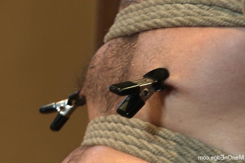 15P Christian Wilde gets tied up, cock teased, tormented, beaten and edged.