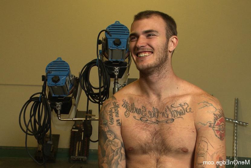 15P Christian Wilde gets tied up, cock teased, tormented, beaten and edged.