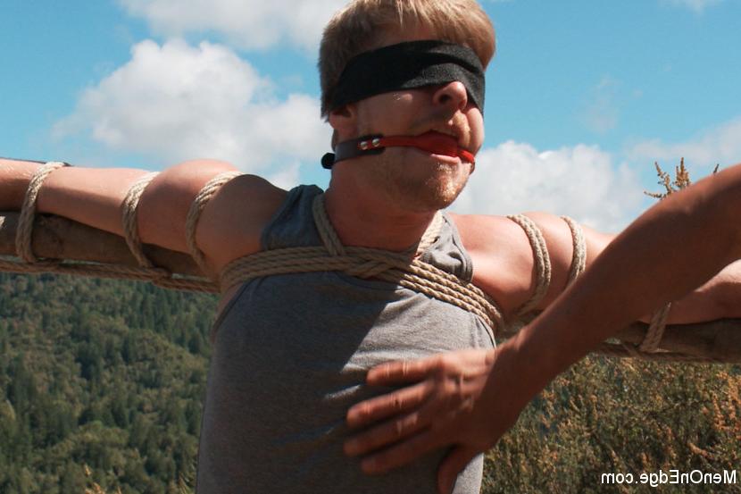 15P Straight jock gets tied up against his will and edged until he begs for mercy.