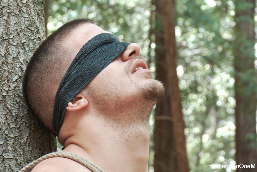 15P Porno-Superstar Ty Roderick wird gefesselt im Wald erwischt und erhält extreme Schläge
