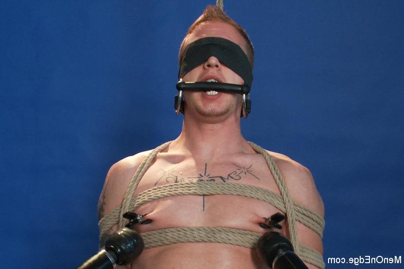 15P Straight Stud Tied up, Spanked and Edged.